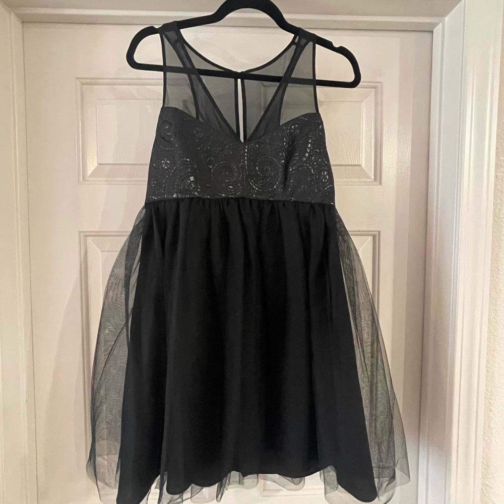 BCBG black party dress